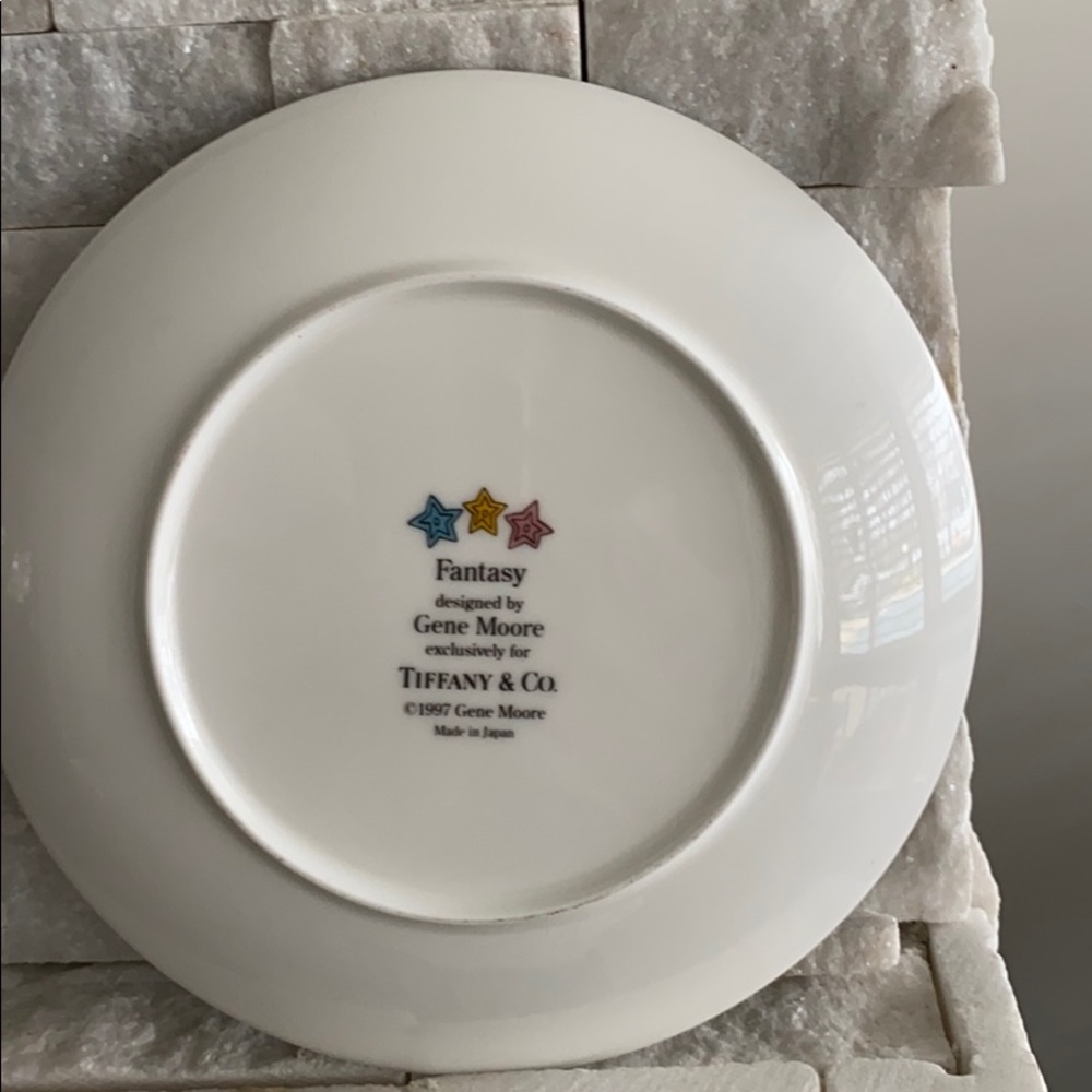 SOLD Tiffany& Co Collector “Fantasy” Plate - Picture 3 of 5